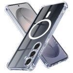 Coque Techsuit Shockproof Clear Silicone MagSafe pour Samsung Galaxy S26 Plus - Clear
