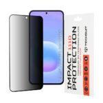 Protection d'écran Techsuit 111D Privacy Full Glue pour Samsung Galaxy A57 - Black