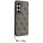 Coque Guess Hardcase 4G Classic Logo Charm pour Samsung Galaxy S26 - Brown – Image 3