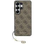 Coque Guess Hardcase 4G Classic Logo Charm pour Samsung Galaxy S26 Ultra - Brown
