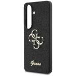 Coque Guess Fixed Glitter Big 4G Metal Logo pour Samsung Galaxy S26 - Black – Image 5