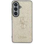 Coque Guess Fixed Glitter Big 4G Metal Logo pour Samsung Galaxy S26 - Gold – Image 3
