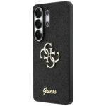 Coque Guess Fixed Glitter Big 4G Metal Logo pour Samsung Galaxy S26 Ultra - Black – Image 3