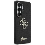 Coque Guess Fixed Glitter Big 4G Metal Logo pour Samsung Galaxy S26 Ultra - Black – Image 4