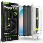 Lot de 2 protections d'écran Techsuit TitanGlass CrystalHD pour Samsung Galaxy S26 Plus - Privacy
