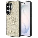 Coque Guess Fixed Glitter Big 4G Metal Logo pour Samsung Galaxy S26 Ultra - Gold