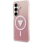 Coque Guess IML Gradient Triangle Logo MagSafe pour Samsung Galaxy S26 - Pink – Image 3
