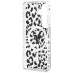 Coque Guess IML Leopard Print Triangle MagSafe pour Samsung Galaxy S26 - Black – Image 6