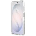 Coque Guess IML Leopard Print Triangle MagSafe pour Samsung Galaxy S26 - Brown – Image 5