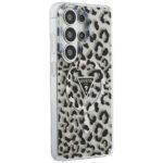 Coque Guess IML Leopard Print Triangle MagSafe pour Samsung Galaxy S26 Ultra - Black – Image 6