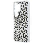 Coque Guess IML Leopard Print Triangle MagSafe pour Samsung Galaxy S26 Ultra - Black – Image 4