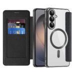 Étui portefeuille Techsuit SmartMag Book Case pour Samsung Galaxy S26 - Black