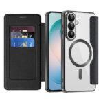 Étui portefeuille Techsuit SmartMag Book Case pour Samsung Galaxy S26 Plus - Black