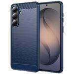 Coque Techsuit Carbon Silicone pour Samsung Galaxy S26 - Blue