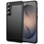 Coque Techsuit Carbon Silicone pour Samsung Galaxy S26 - Black