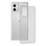 Coque Techsuit Clear Silicone pour Motorola Moto G73 - Transparent