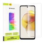 Protection d'écran Techsuit Clear Vision Glass pour Motorola Moto G73 - Transparent