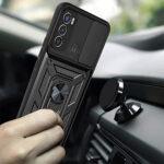 Coque Techsuit CamShield Series pour Motorola Moto E20 / E30 / E40 - Black – Image 4