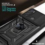 Coque Techsuit CamShield Series pour Motorola Moto E20 / E30 / E40 - Black – Image 3