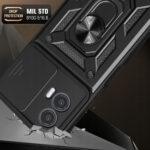 Coque Techsuit CamShield Series pour Motorola Moto G73 - Black – Image 4