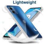 Coque Techsuit Shockproof Clear Silicone pour Motorola Moto G54 - Clear – Image 3