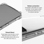 Coque Techsuit Shockproof Clear Silicone pour Motorola Edge 40 Neo - Clear – Image 4