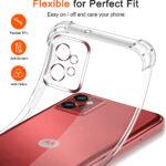 Coque Techsuit Shockproof Clear Silicone pour Motorola Moto G32 - Clear – Image 3