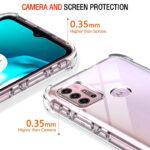 Coque Techsuit Shockproof Clear Silicone pour Motorola Moto G10 / Moto G20 / Moto G30 - Clear – Image 2