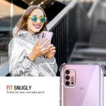Coque Techsuit Shockproof Clear Silicone pour Motorola Moto G10 / Moto G20 / Moto G30 - Clear – Image 4