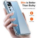 Coque Techsuit Shockproof Clear Silicone pour Xiaomi 12T / 12T Pro - Clear – Image 2
