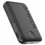 Anker Power Bank sans fil magnétique 5000 mAh - Recharge 7,5 W avec support pliable - Modèle 322 (A1618G11) Noir – Image 2