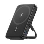 Anker Power Bank sans fil magnétique 5000 mAh - Recharge 7,5 W avec support pliable - Modèle 322 (A1618G11) Noir