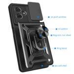 Coque Techsuit CamShield Series pour Motorola Moto G54 Power / G64 - Black – Image 6