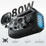 Enceinte Bluetooth outdoor soundcore Boom 2 80W IPX7 autonomie 24 h - Black – Image 4