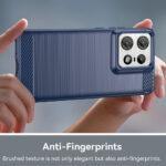 Coque Techsuit Carbon Silicone pour Motorola Edge 50 Pro - Black – Image 2