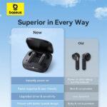 Baseus Bowie E16 - Écouteurs sans fil TWS - Blue – Image 4