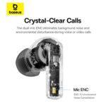 Baseus Bowie E19 - Écouteurs sans fil TWS - Bluetooth 5.3 - Black – Image 3