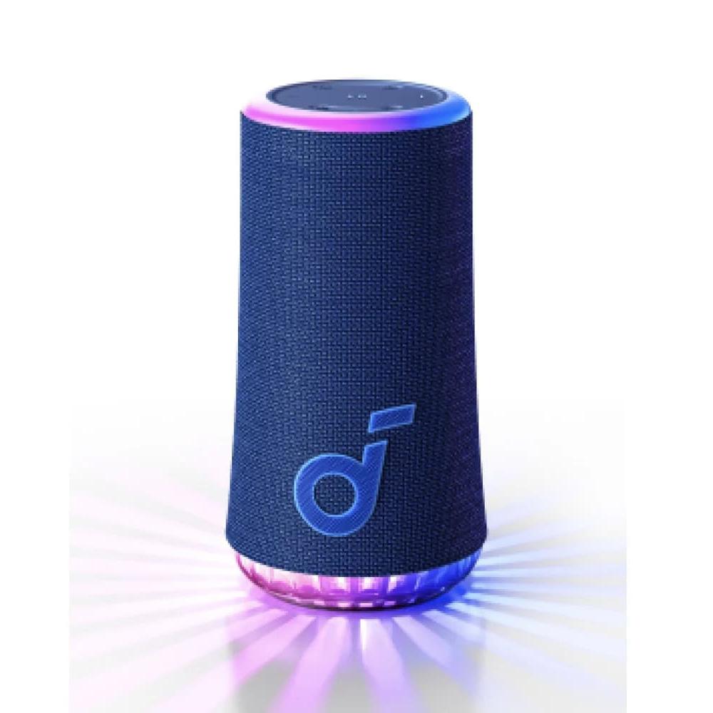 1292539 Enceinte Bluetooth 360° soundcore Glow 30W IP67 autonomie 18 h - Blue – Image 1