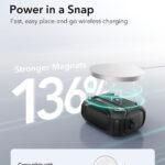 Coque ESR Cyber Magnetic Lock Case HaloLock pour AirPods Pro 1 / 2 - Black – Image 5