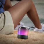 Enceinte Bluetooth compacte 360° soundcore Glow Mini 8W IP67 autonomie 12 h - Blue – Image 3