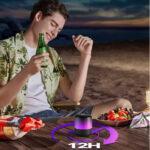 Enceinte Bluetooth compacte 360° soundcore Glow Mini 8W IP67 autonomie 12 h - Blue – Image 6