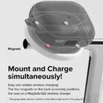 Coque Ringke Onyx Magnetic pour Samsung Galaxy Buds3 / 3 Pro - Black – Image 4