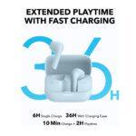 Soundcore K20i - Écouteurs sans fil TWS semi-intra - Bluetooth 5.3 IPX5 - Blue – Image 3