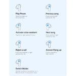 Baseus Bowie M2 - Écouteurs sans fil TWS - Moon White – Image 6