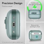 Coque ESR Pulse Magnetic HaloLock pour AirPods 4 - Green – Image 4