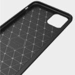 Coque Techsuit Carbon Silicone pour iPhone 12 Mini - Black – Image 4