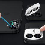 Protection d'objectif ESR Armorite Camera Lens Protectors pour iPhone 16 / iPhone 16 Plus / iPhone 17 - Clear – Image 6