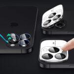 Protection d'objectif ESR Armorite Camera Lens Protectors pour iPhone 14 Pro/14 Pro Max / 15 Pro/15 Pro Max / 16 Pro/16 Pro Max / 17 Pro/17 Pro Max - Black – Image 6