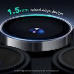 Protection d'objectif ESR Armorite Camera Lens Protectors pour iPhone 14 Pro/14 Pro Max / 15 Pro/15 Pro Max / 16 Pro/16 Pro Max / 17 Pro/17 Pro Max - Clear – Image 3