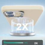 Coque ESR Cloud Soft HaloLock Kickstand pour iPhone 16 Plus - Light Tan – Image 6